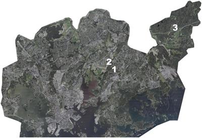 Performance of vertically mounted bifacial photovoltaics under the physical influence of low-rise residential environment in high-latitude locations